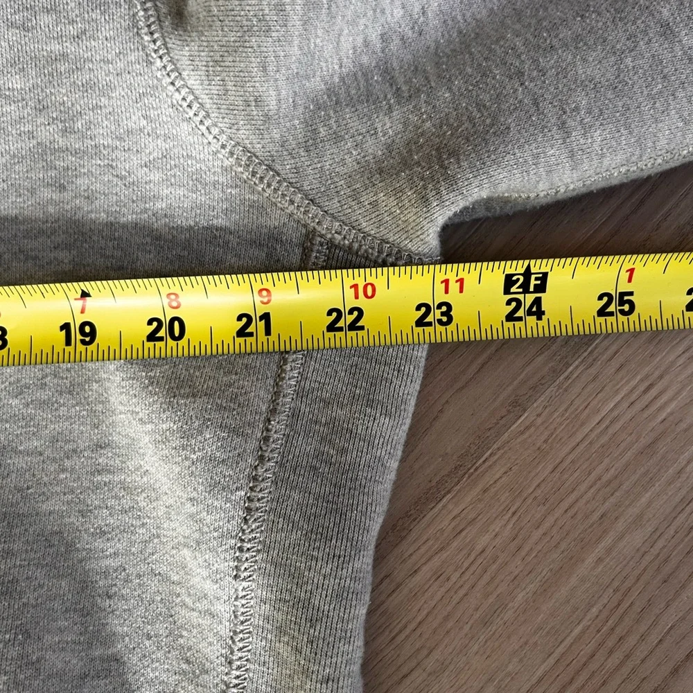 Polo Ralph Lauren Full-Zip Hoodie L NWOT Gray Double-Knit Fleece Casual Lounge